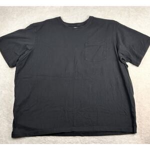 Duluth Trading Longtail T-Shirt Men’s 3XL Black Relaxed Fit Pocket Crewneck